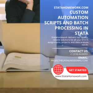 Custom Automation Scripts and Batch Processing in STATA