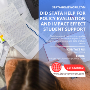 DID STATA help for policy evaluation and impact effect student support