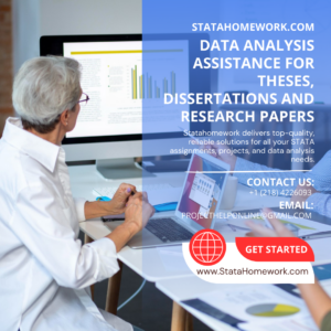 Data Analysis Assistance for Theses, Dissertations and Research Papers