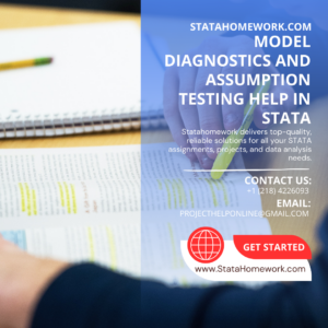 Model Diagnostics and Assumption Testing Help in STATA